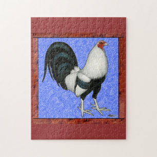 Puzzle Gallero enmarcado