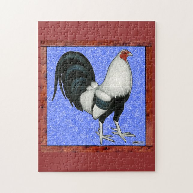 Puzzle Gallero enmarcado (Vertical)