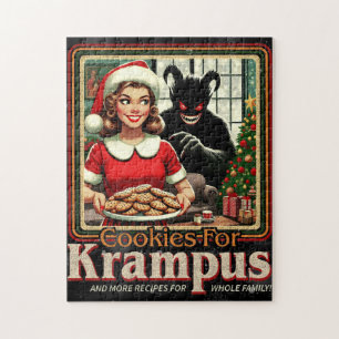 Puzzle Galleta Para Krampus Feliz Navidad Krampus Horror