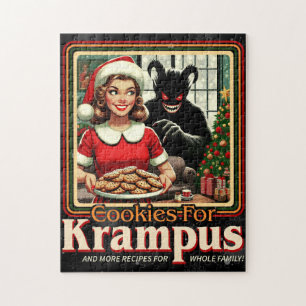Puzzle Galleta Para Krampus Feliz Navidad Krampus Horror