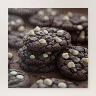 Puzzle Galletas De Chocolate Negro Con Chips De Chocolate