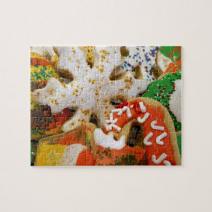 Puzzle Galletas de Navidad II Colorido Hornear Navideño