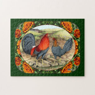 Puzzle Gallinas de Juego Hermosas