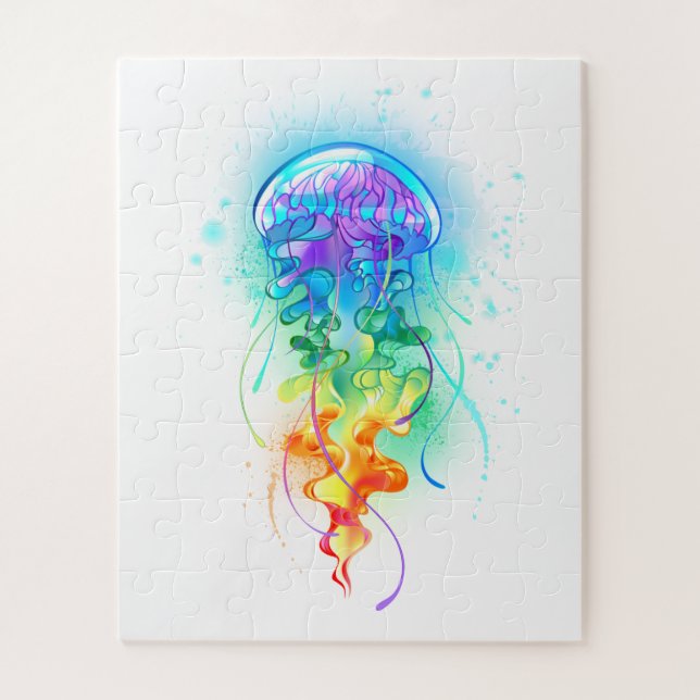 Puzzle Gallito arcoiris (Vertical)