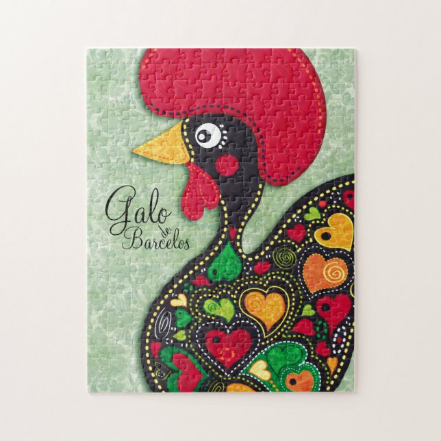 Puzzle Gallo de Portugal - Galo de Barcelos (Vertical)