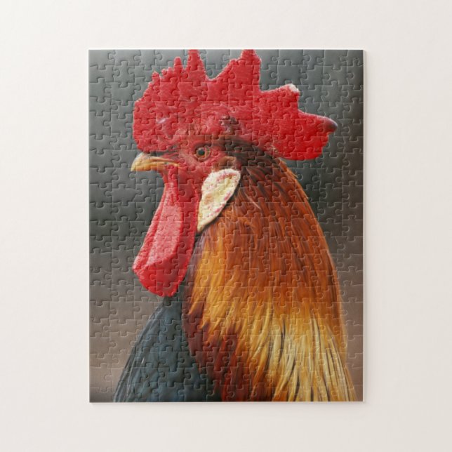 Puzzle Gallo Doméstico de Corral (Vertical)