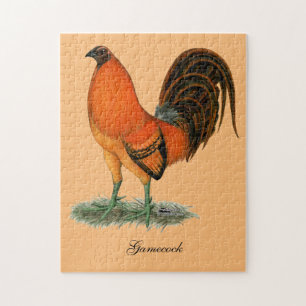 Puzzle Gallo Ginger Rojo Gamecock