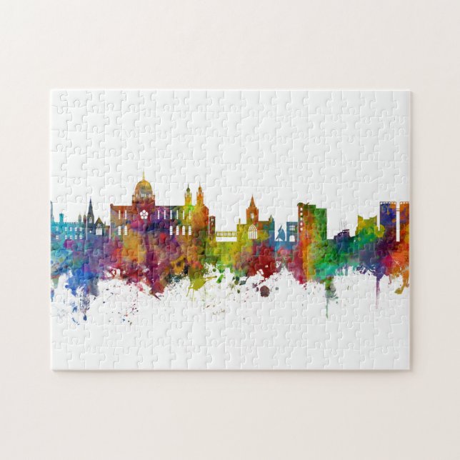 Puzzle Galway Ireland Skyline (Horizontal)