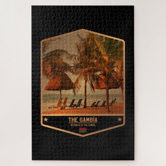 Puzzle Gambia (Vertical)