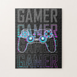 Puzzle Gamer con controlador