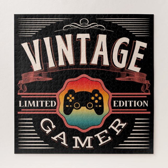 PUZZLE GAMER VINTAGE EDICIÓN LIMITADA (Vertical)