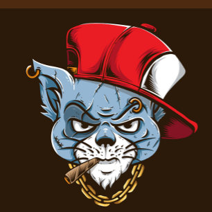 Puzzle Gangster Cat