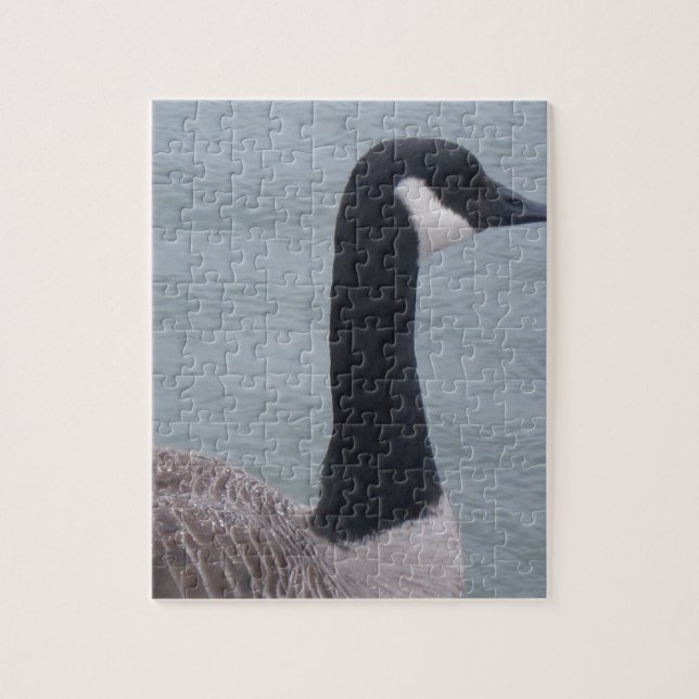 Puzzle Ganso canadiense en un lago (Vertical)