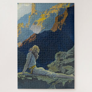 Puzzle Gansos salvajes por Maxfield Parrish