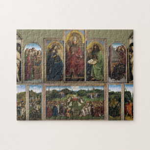 Puzzle Gante Altarpiece, Hermanos Van Eyck