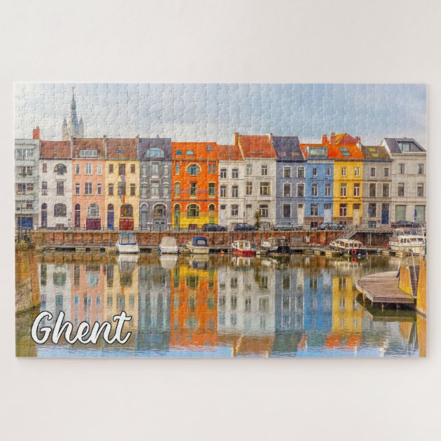Puzzle Gante, Bélgica (Horizontal)