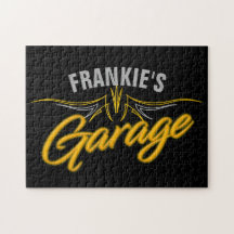 Garaje del Personalizado del motociclista Hot Rod 