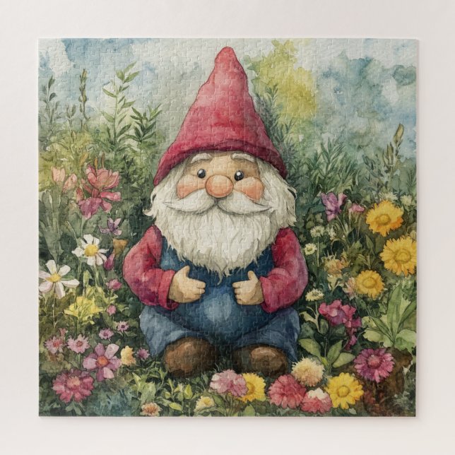 Puzzle Garden Gnome (Vertical)