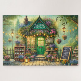 Puzzle Garden Mini-Mart Whimsical Flower Shop
