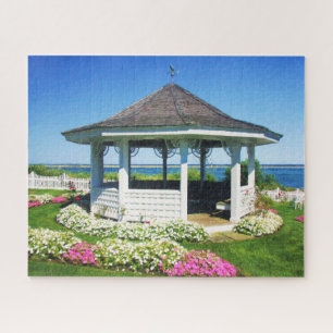Puzzle Garden Spring Gazebo In Chatham, Cape Cod MASS