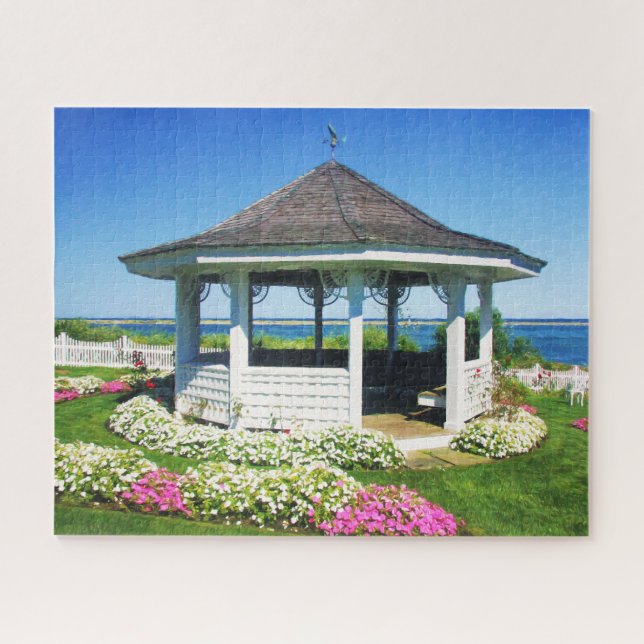 Puzzle Garden Spring Gazebo In Chatham, Cape Cod MASS (Horizontal)