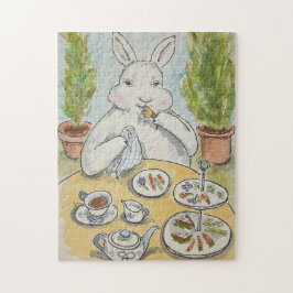 Puzzle Garden Tea Hare