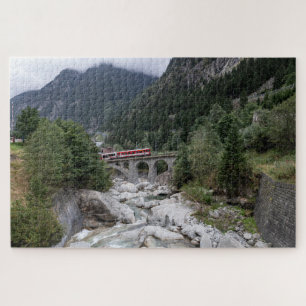 Puzzle Garganta de Schöllenen (alemán: Schöllenenschlucht