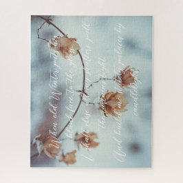 Puzzle Garland seco y hueco de nieve