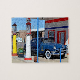 Puzzle Gas en la ruta 66