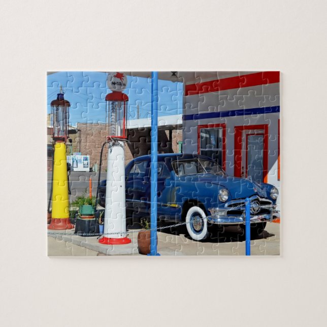 Puzzle Gas en la ruta 66 (Horizontal)