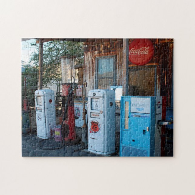 Puzzle Gasolinera Ruta 66 Arizona. (Horizontal)