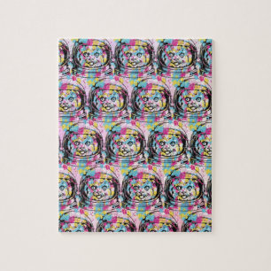 Puzzle Gata Astronauta