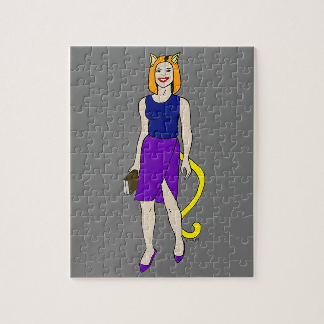 Puzzle gatita (Vertical)