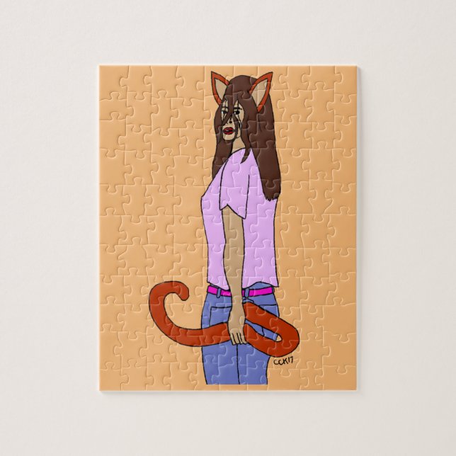 Puzzle gatita   (Vertical)