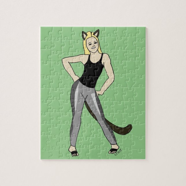 Puzzle gatita  (Vertical)