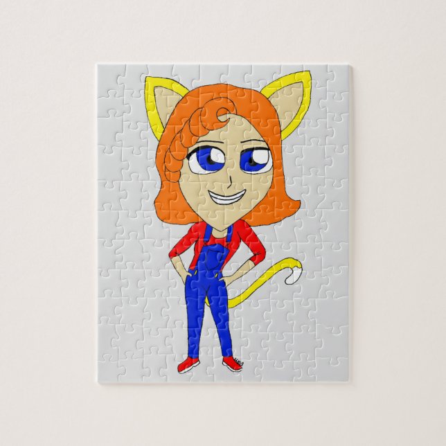 Puzzle gatita chibi (Vertical)