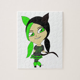 Puzzle gatita chibi