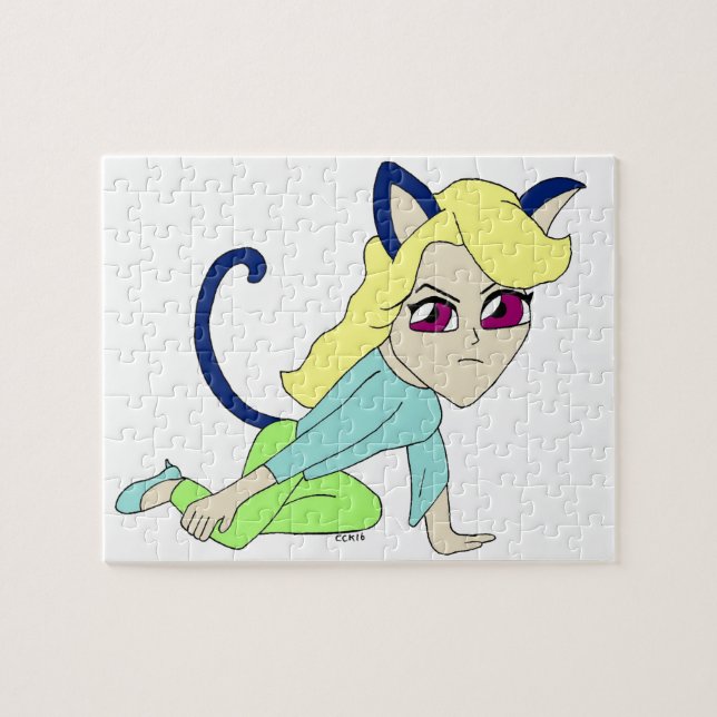 Puzzle gatita chibi (Horizontal)