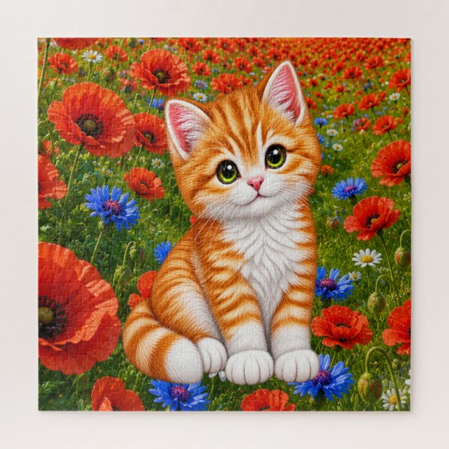 Puzzle Gatito Adorable (Vertical)