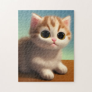 Puzzle Gatito adorable