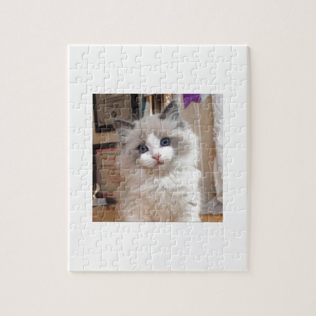 Puzzle Gatito Cutie de Ragdoll (Vertical)