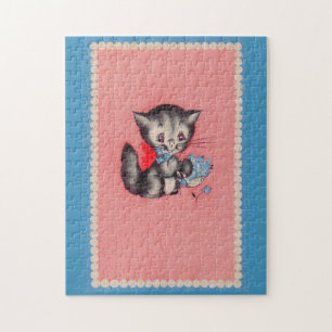 Puzzle gatito dulce