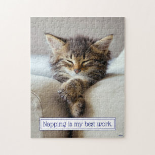 Puzzle Gatito durmiente