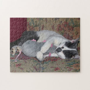 Puzzle Gatito durmiente