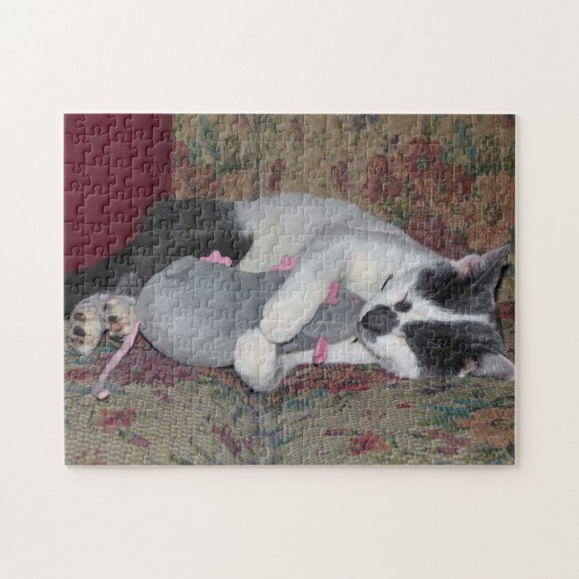 Puzzle Gatito durmiente (Horizontal)