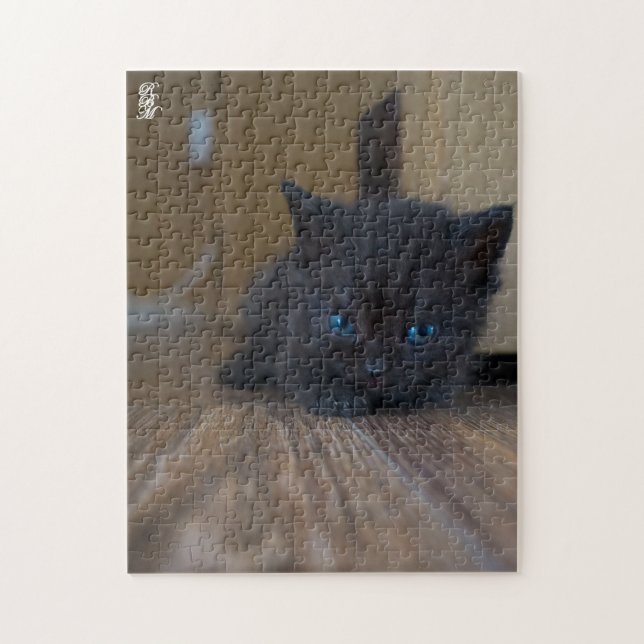 Puzzle Gatito negro (Vertical)