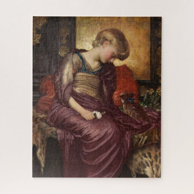 Puzzle Gatito (por Frederic Leighton) (Vertical)