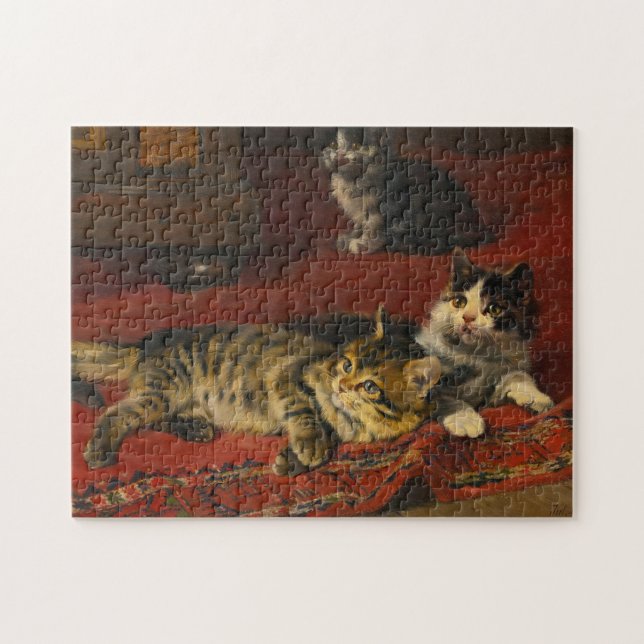 Puzzle Gatitos | Julius Adam el Joven (Horizontal)