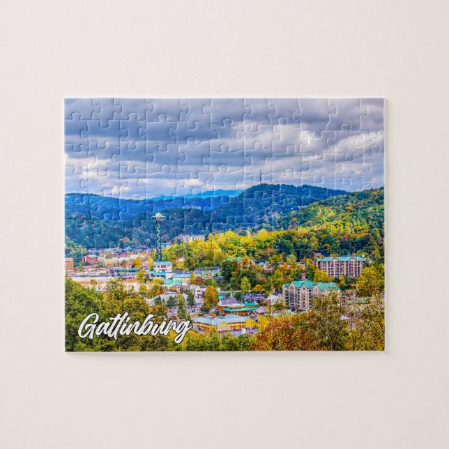 Puzzle Gatlinburg, Tennessee, Estados Unidos (Horizontal)