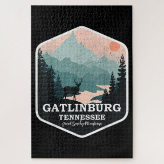 Puzzle Gatlinburg Tennessee Great Smoky Mountains Senderi